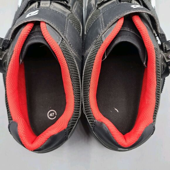 Peloton Men\'s Size EU 47 US 13 Black Cycling Shoes Black Red main image 15